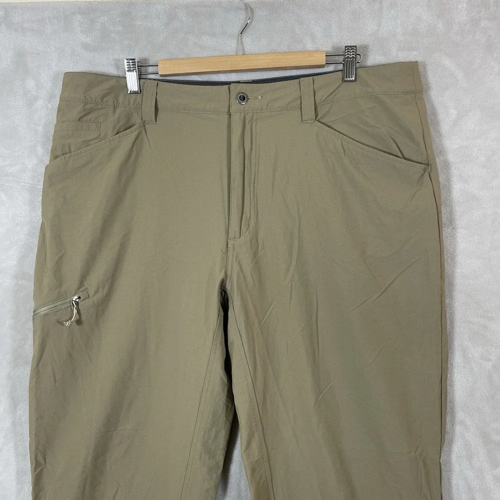 Patagonia Quandary Pants Men 40x32 Stretch UPF Hiking Outdoor Travel Performance